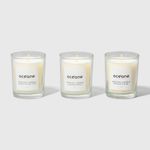 Kit com 3 Velas Scentes Candle Set 50g Cada frente