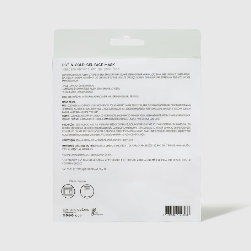 Mascara-Facial-C--Esferas-em-Gel-P--Quente-ou-Frio-Hot---Cold-Gel-Face-Mask-embalagem-fechada-verso