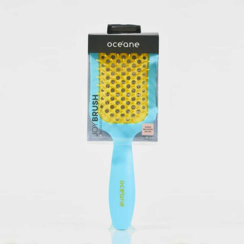 embalagem fechada Escova de Cabelo Azul Joy Brush frente