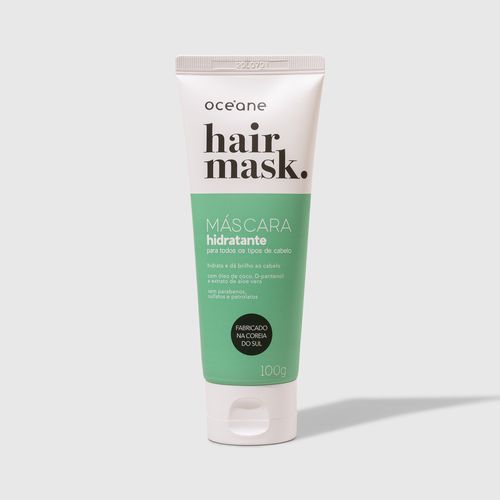 Máscara Capilar Hidratante Para Cabelos Ressecados Bisnaga - Hair Mask 100g