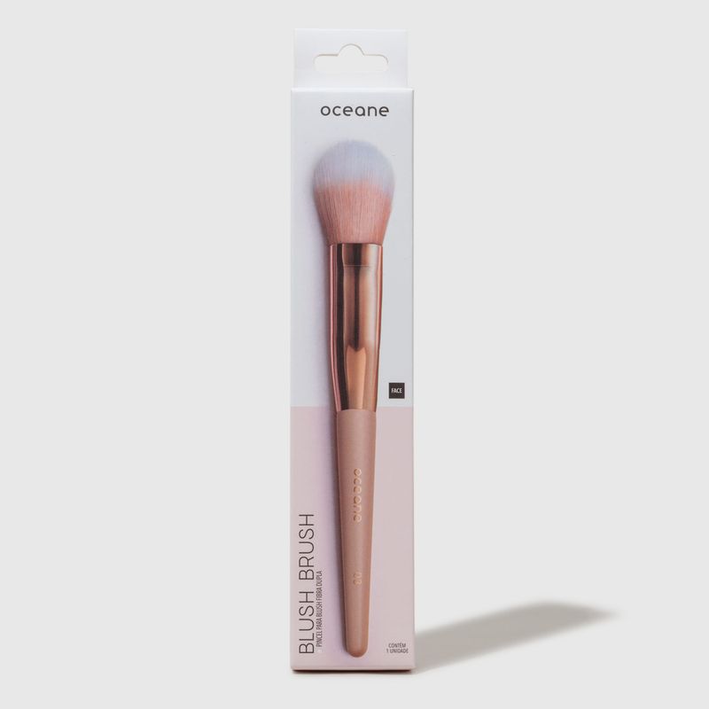 embalagem pincel para blush  blush brush ocn3 frente