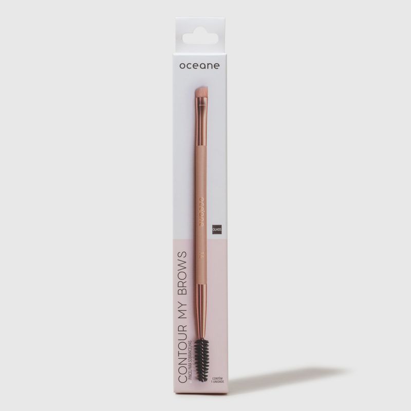 Embalagem fechada frente Pincel Para Sobrancelhas Contour My Brows Ocn16