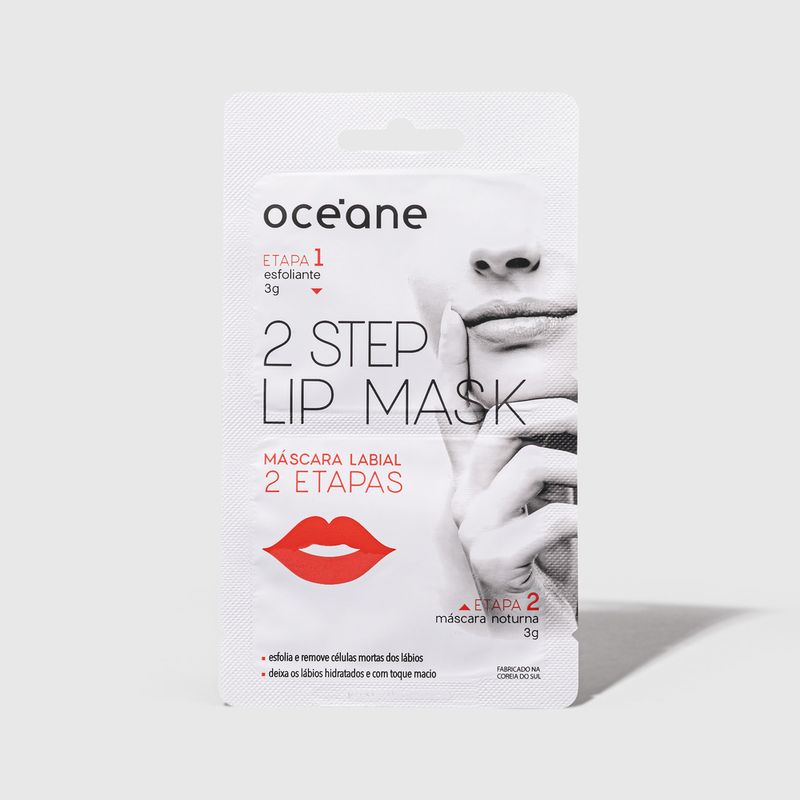 Máscara Labial 2 Etapas 2 Step Lip Mask fechada frente