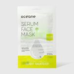 Máscara Facial Com Ácido Salicílico Serum Face Mask embalagem fechada frente