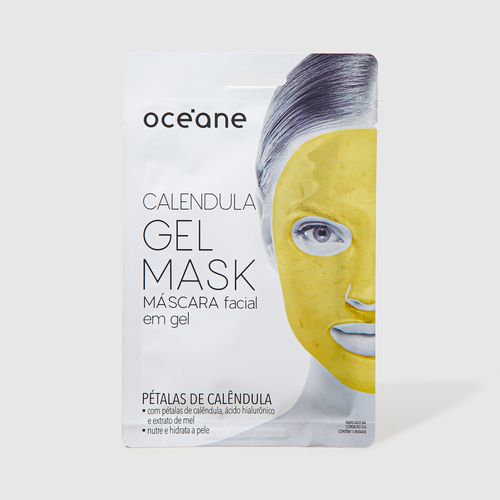 Máscara Facial em Gel com Pétalas de Calêndula - Calendula Gel Mask 1un