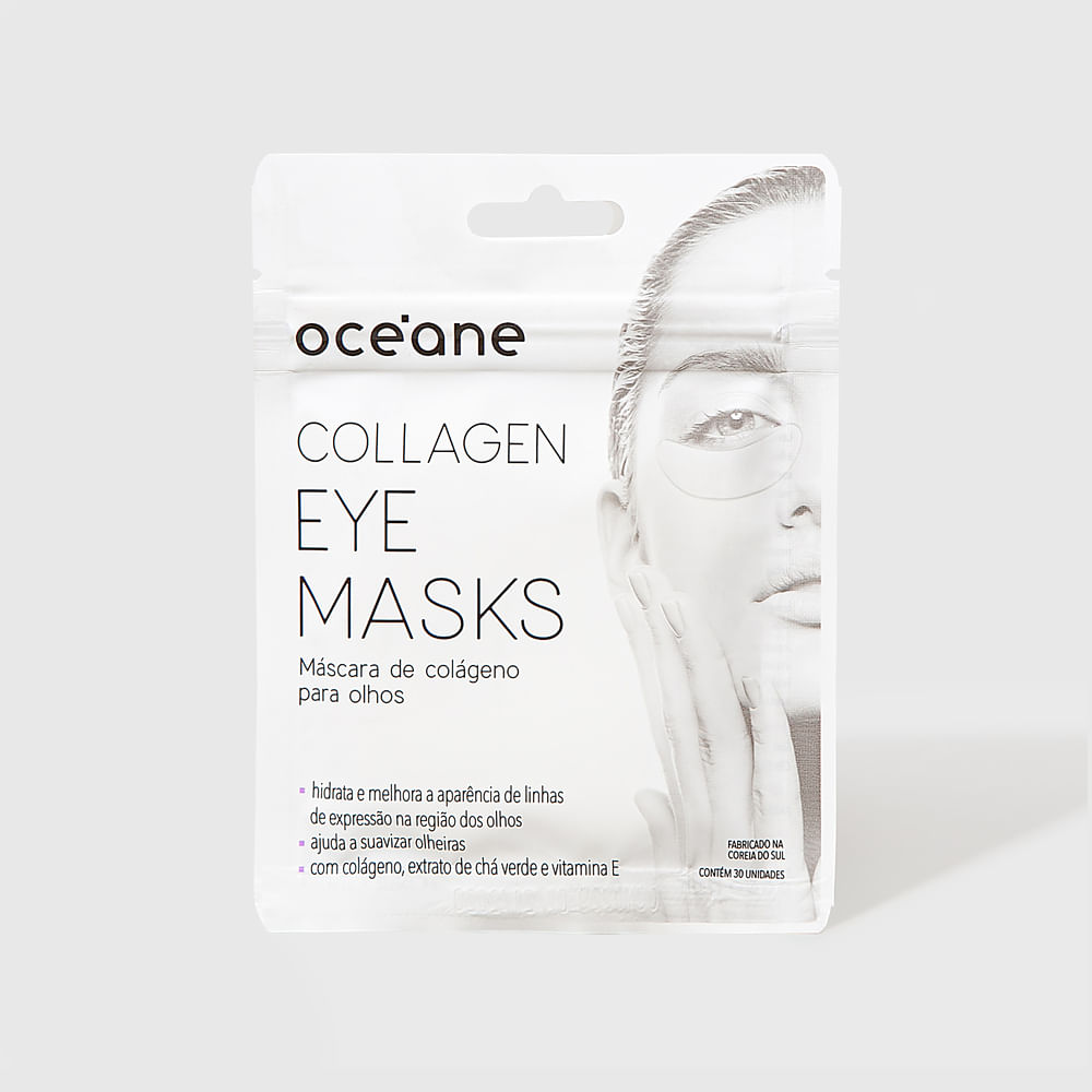 Máscara P/ Olhos com Colágeno - Collagen Eye Mask 30un
