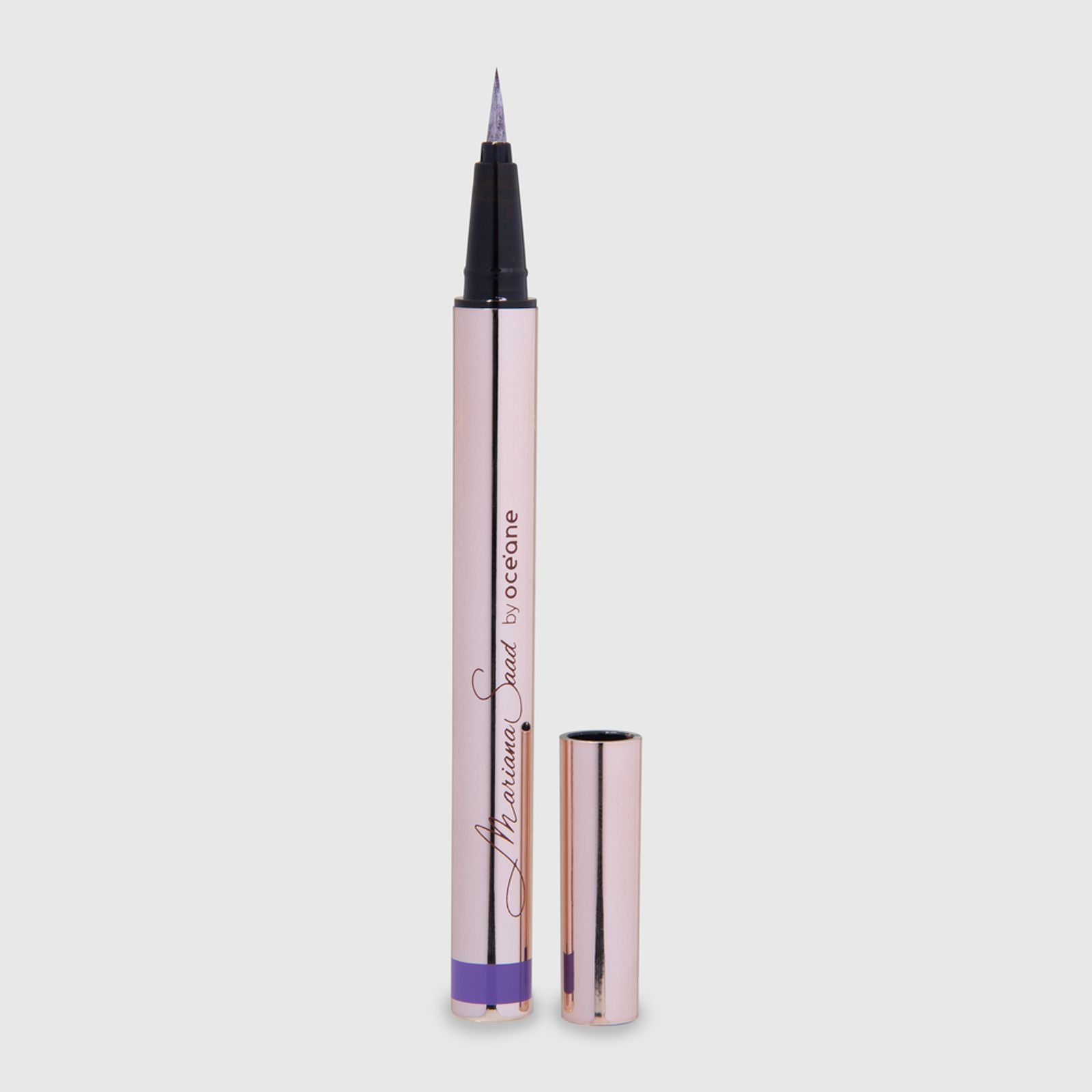 Caneta Delineadora de Olhos Violeta Mariana Saad By Océane - Eyeliner Real Violet 1,8g