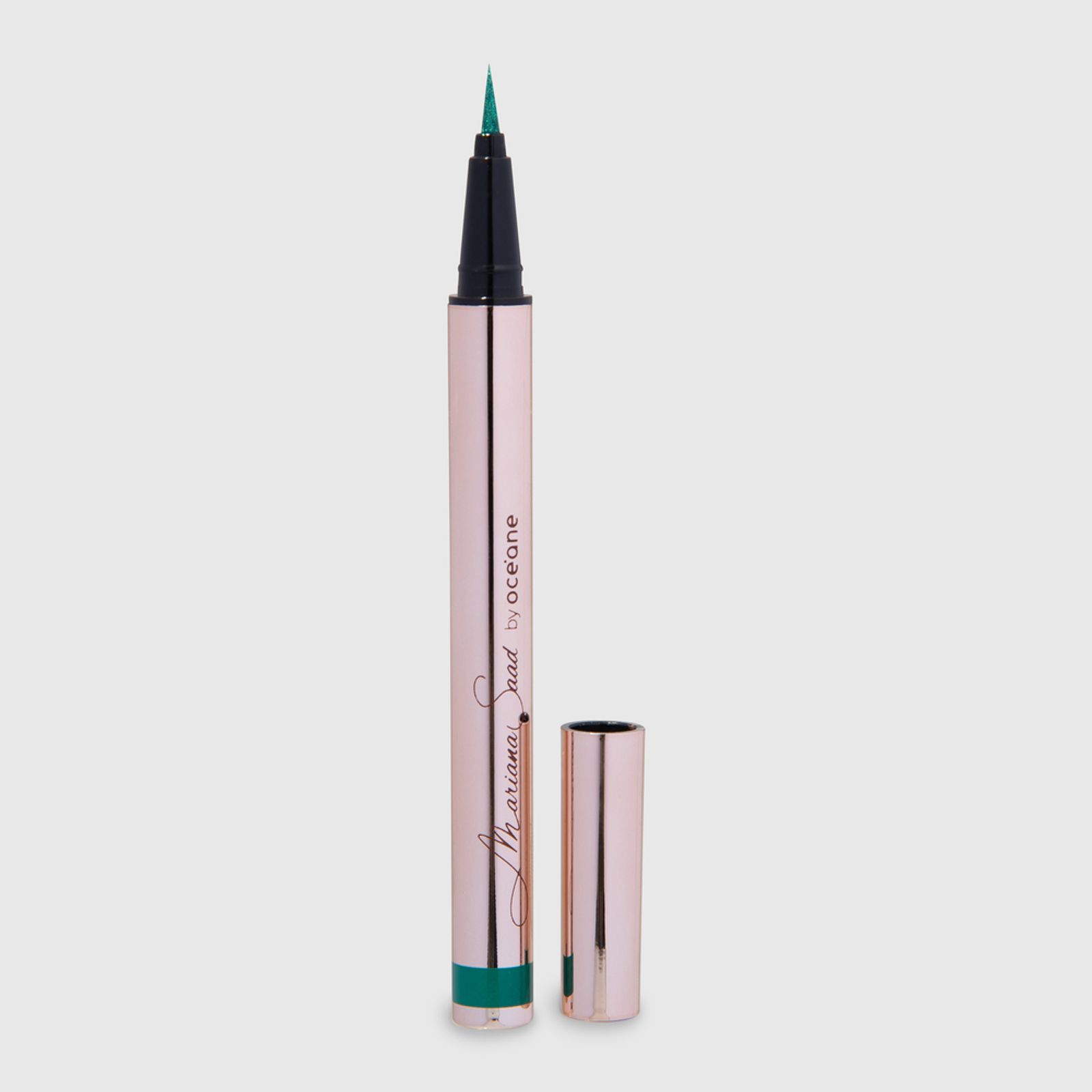 Caneta Delineadora de Olhos Verde Mariana Saad By Océane - Eyeliner Real Green 1,8g