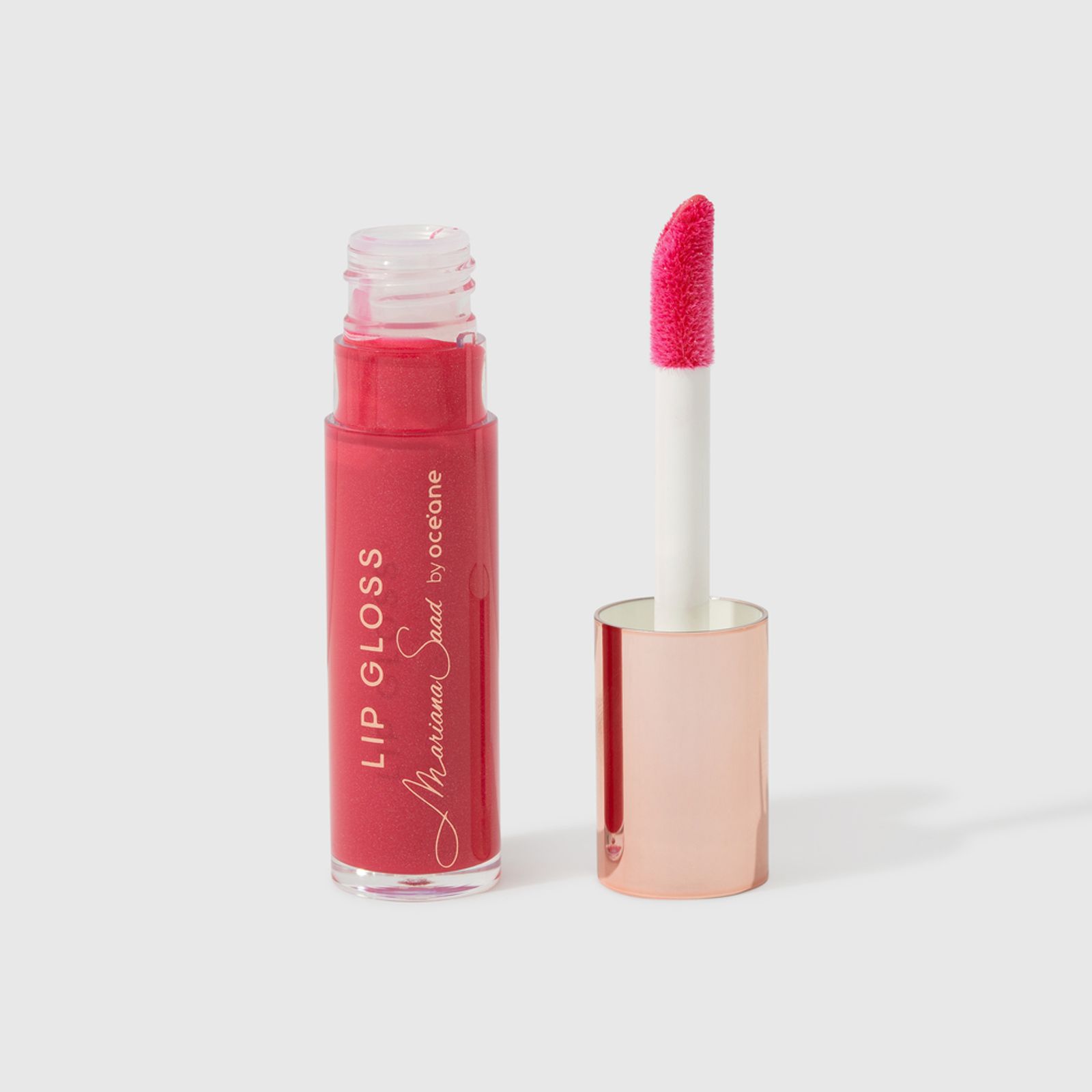 Brilho Labial Vermelho Mariana Saad By Océane - Lip Glossy Berry Pink 6,3g