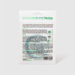 embalagem fechada Máscara P/ Olhos de Pepino - Cucumber Eye Pads 10un verso