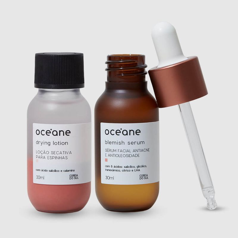 Kit Xô Acne: Sérum Antiacne + Loção Secativa - Océane