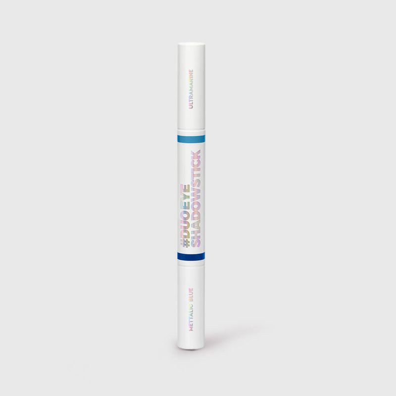 Sombra-em-Bastao-Dupla-Azul-Claro-e-Azul-Marinho-Larissa-Manoela-By-Oceane-Duo-Eyeshadow-Stick-Ultramarine-And-Mettalic-Blue-embalagem-fechada-frente