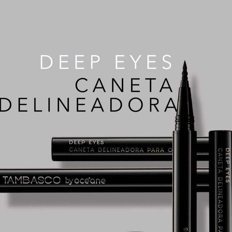 Caneta Delineadora Nádia Tambasco By Océane Eyeliner Deep Eyes