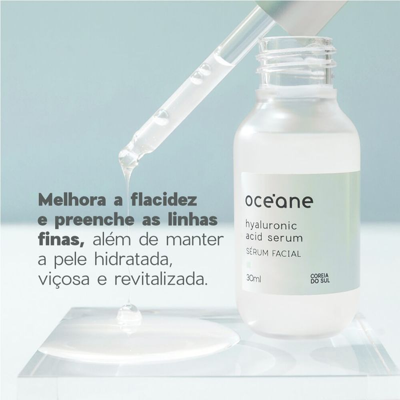 Sérum Facial com Ácido Hialurônico - Océane