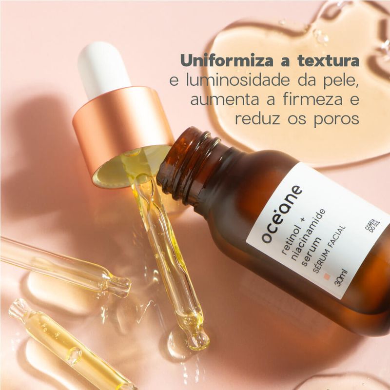 Sérum Facial de Retinol e Niacinamida