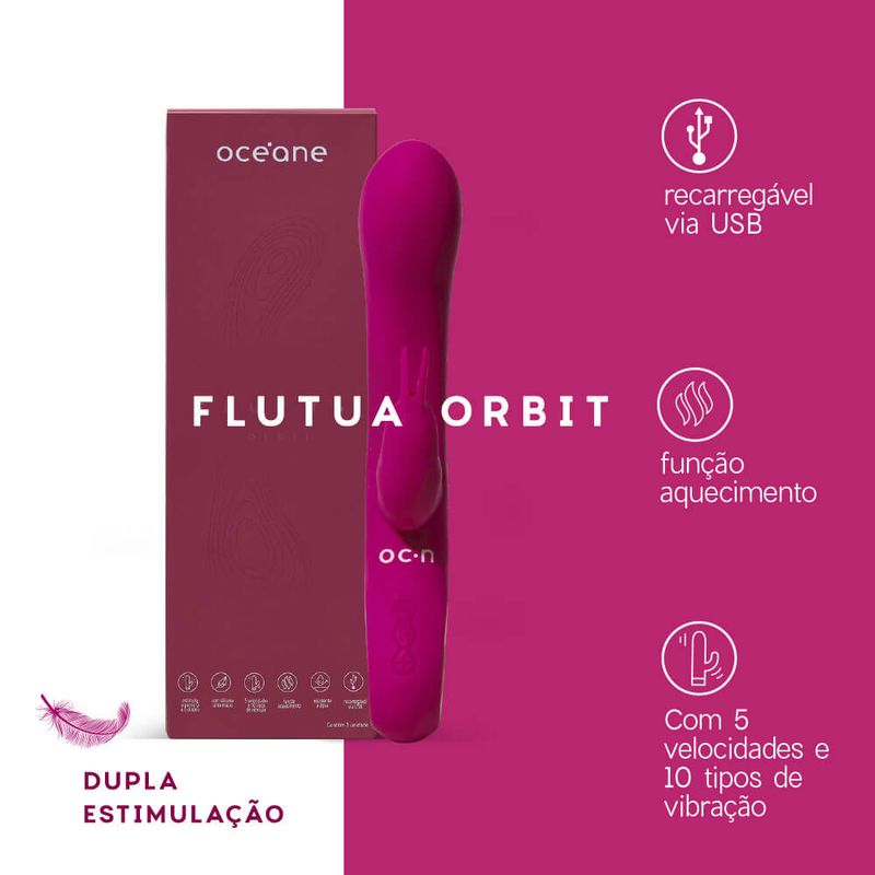 beneficios Vibrador Rosa Flutua Orbit Océane