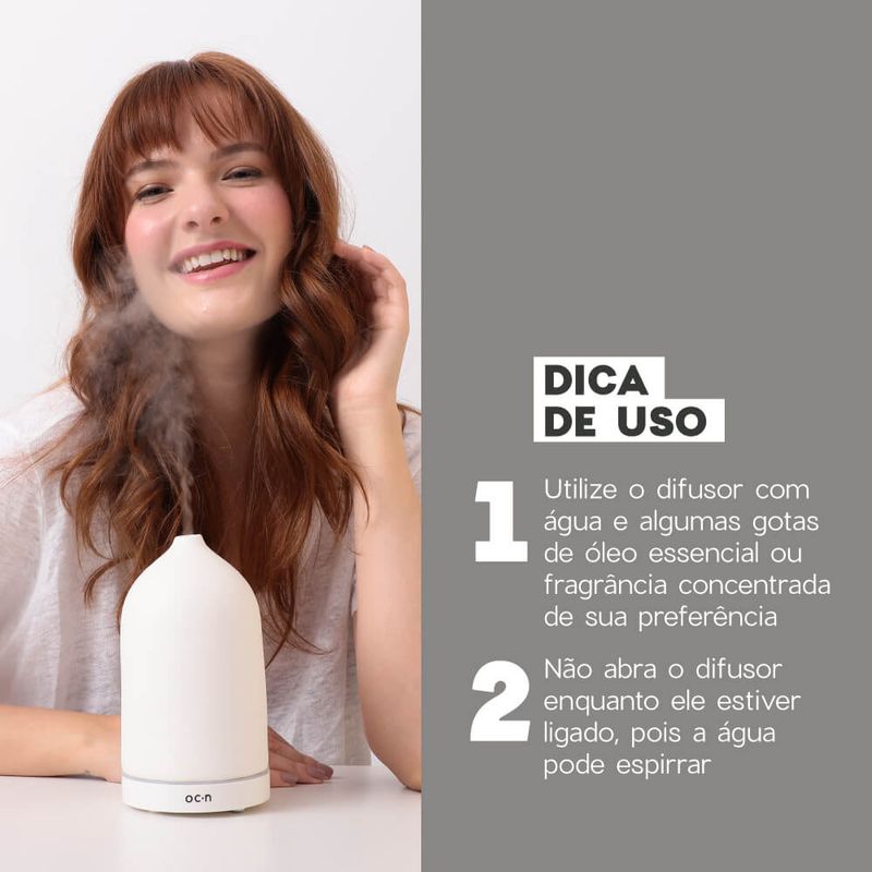 Difusor de Aromas Preto dicas de como usar