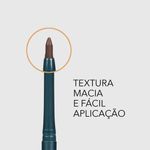 detalhe ponta fina Lápis de Olhos Retrátil Marrom Escuro Marília Mendonça By Océane Eyeliner Dark Brown