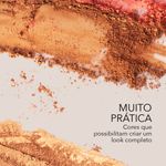 textura dos tons da Paleta Multifuncional Marília Mendonça By Océane Face Palette