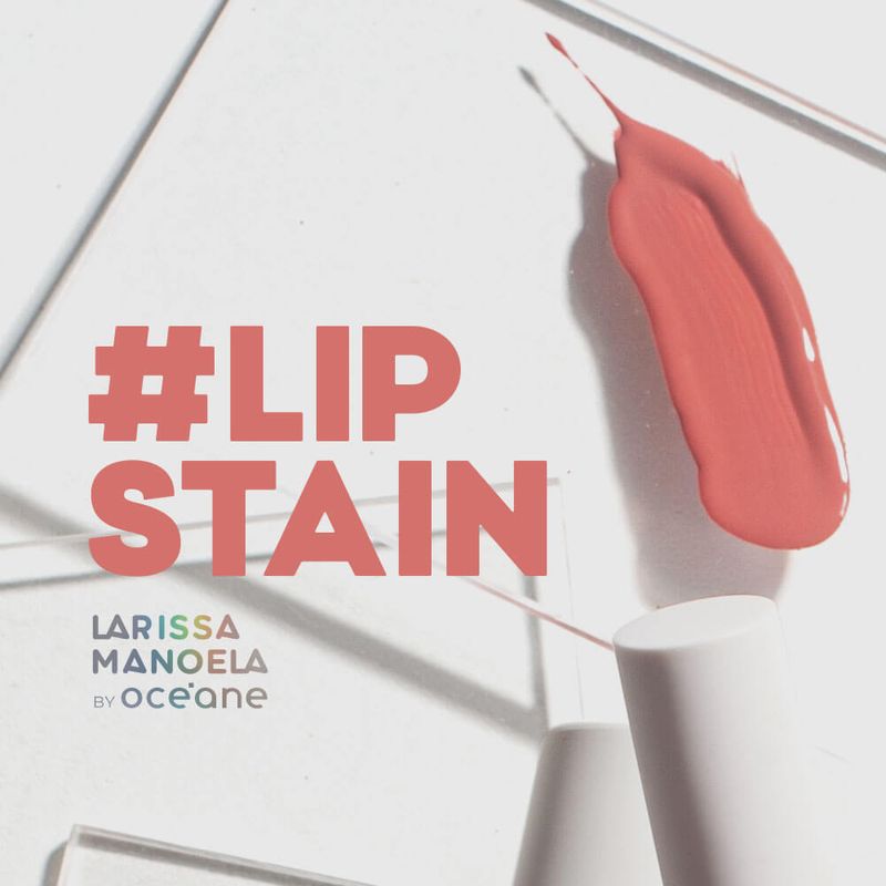 Batom-Liquido-Nude-Larissa-Manoela-By-Oceane-Lip-Stain-Moody-textura-do-produto