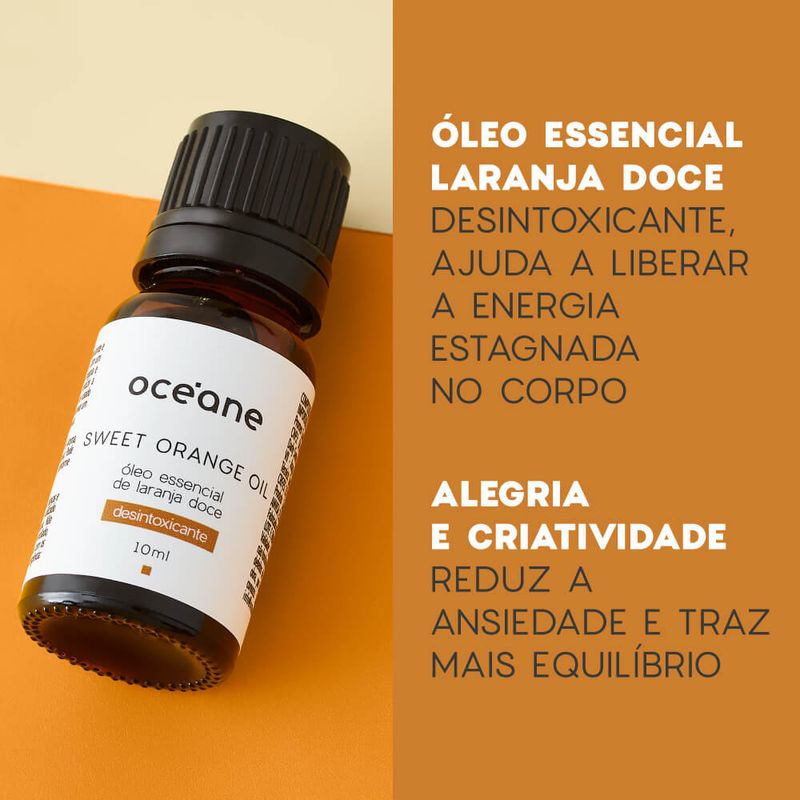 Beneificios Óleo Essencial de Laranja