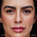 antes e depois máscara de cilios Mariana Saad by océane