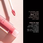 como usar o Brilho Labial Rosa Glossy Me Rose Océane Edition