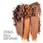 foto das texturas e cores da Paleta de Contorno Contour Palette Océane Edition