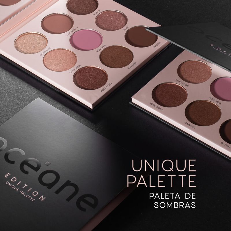 duas Paleta de Sombras Unique Palette Océane Edition