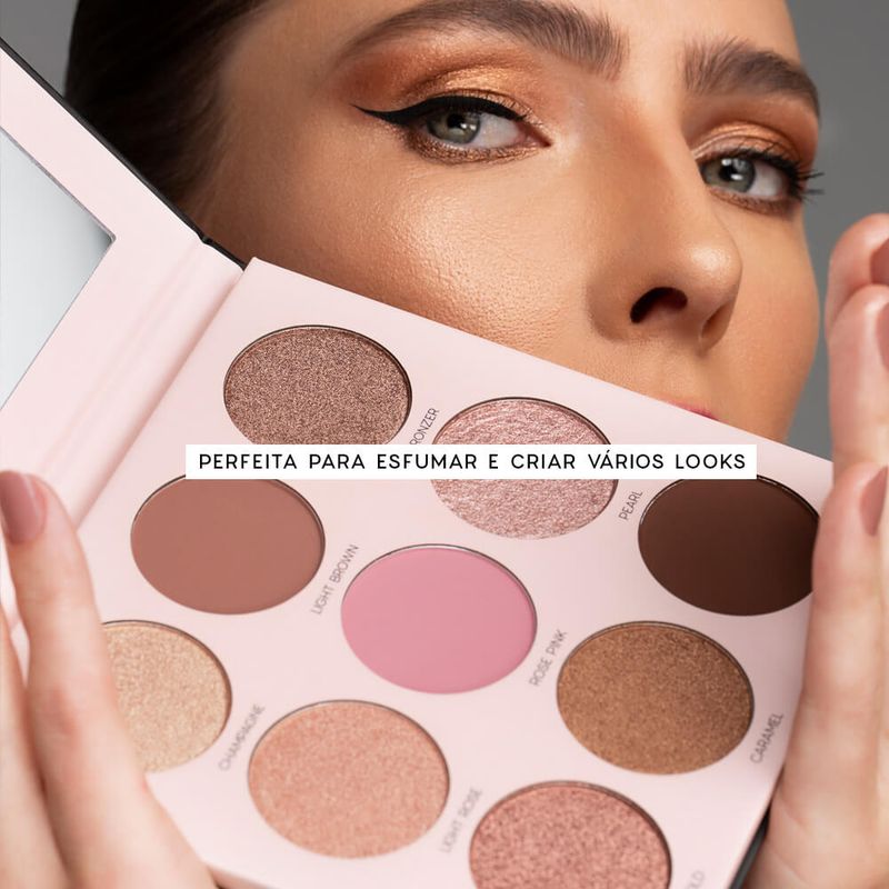 Kit de maquiagem para presente, paleta de sombras para mulheres