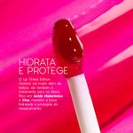 detalhe do pincel aplicador do Brilho Labial Rosa Lip Tinted Pink Océane Edition