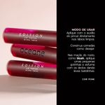Modo de uso do Brilho Labial Rosa Lip Tinted Pink Océane Edition