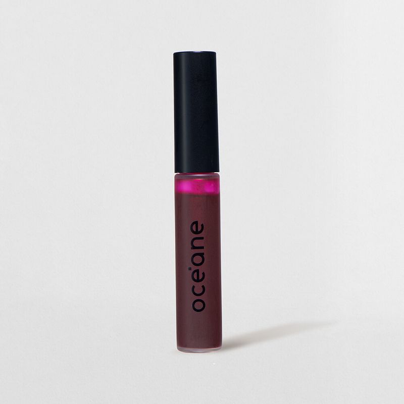 embalagem fechada verso Brilho Labial Rosa Lip Tinted Pink Océane Edition