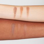 Swatches da paleta de contorno océane edition