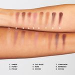 Swatches paleta de sombras pocket palette nude edition