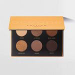 Embalagem aberta frente Paleta de Sombras Tons Terrosos 6 Eyeshadow Palette Classic Océane Edition