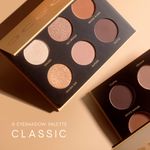 Paleta de Sombras Tons Terrosos 6 Eyeshadow Palette Classic Océane Edition