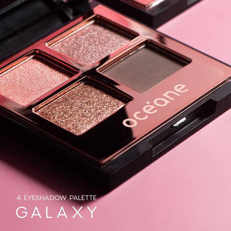 Paleta de Sombras 4 Eyeshadow Palette Galaxy Océane Edition