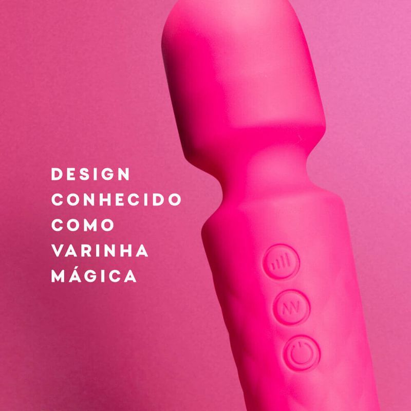 wizard vibrador formado de uma varinha