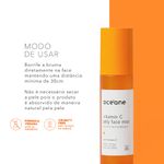 como usar a Bruma Revigorante Facial Vitamina C Océane