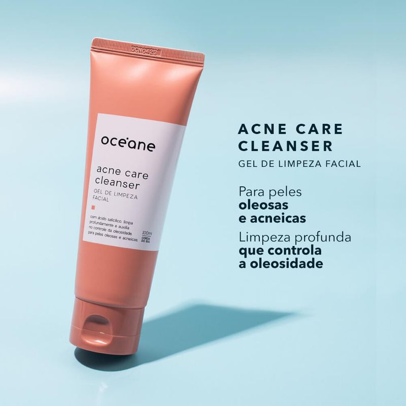 Gel de Limpeza Facial com Ácido Salicílico Acne Care Cleanser