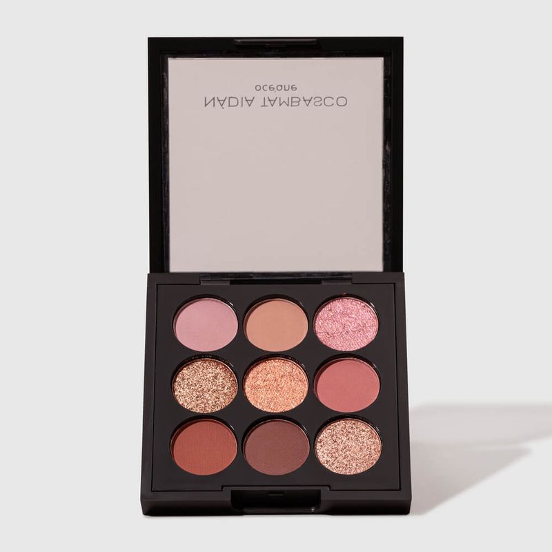 paleta de sombras to go nude nádia tambasco sem embalagem frente aberta