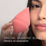 Esponja Para Maquiagem Nude Special Diamond Blend