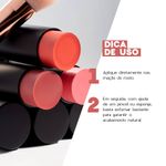 como usar o Blush em Bastão Coral Océane Edition