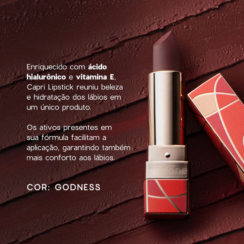 Ativos-principais-do-Batom-Vinho-Semi-Matte-Capri-Godness