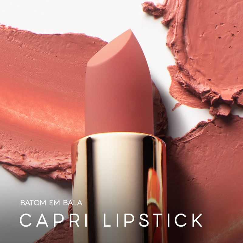 Batom Nude Semi-Matte Capri Beloved