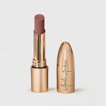 batom nude velvet lipstick charm kiss aberto