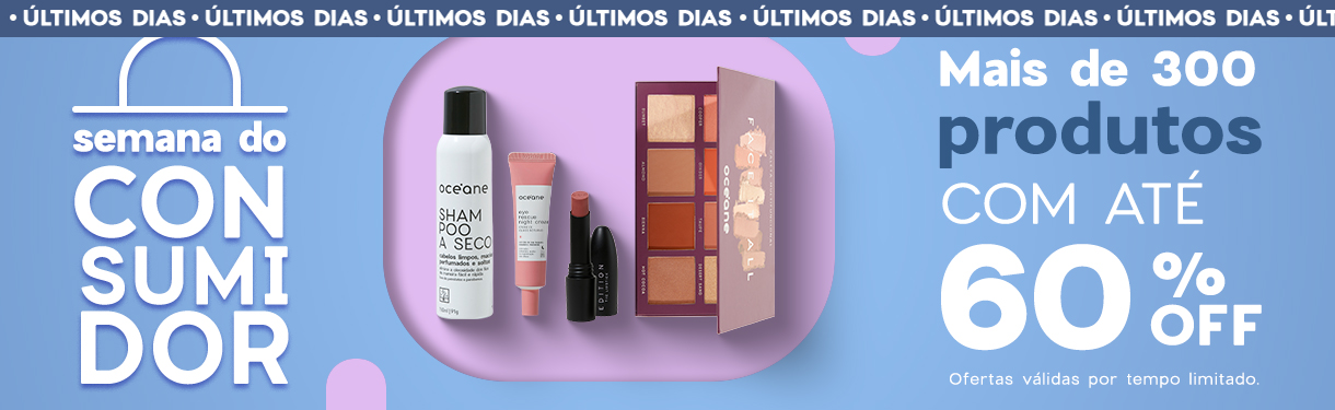Semana do Consumidor |  + de 300 produtos no precinho I até 60% OFF