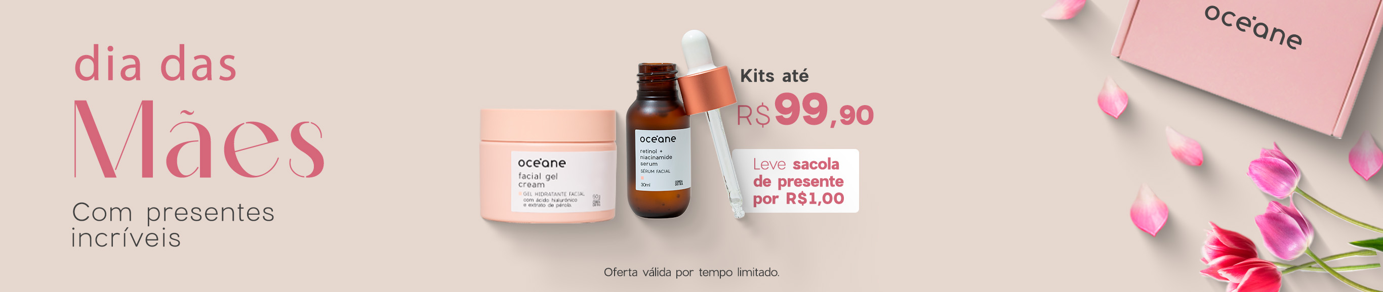 Dia das Mães | kits até R$ 99