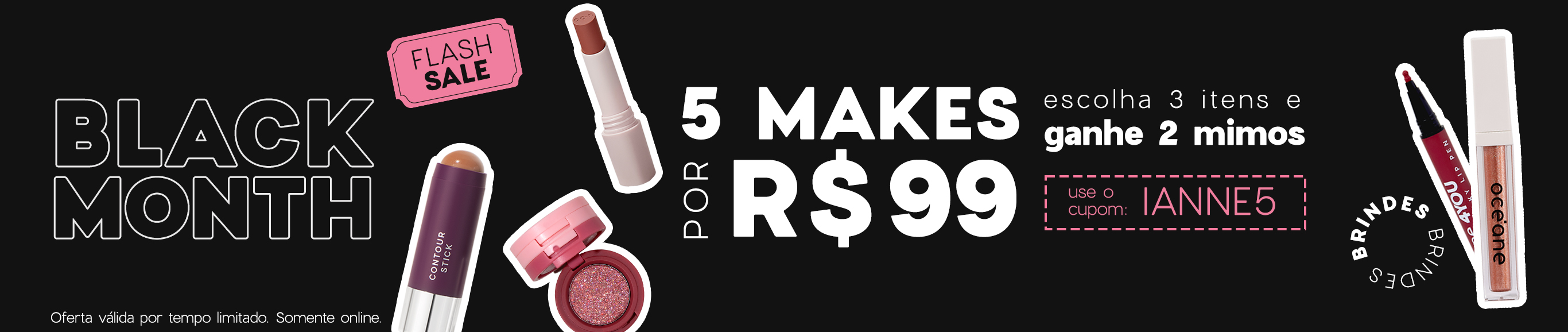 Ganhe Creme Para Olhos em Todas as Compras acima de R$199